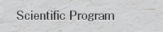 Scientific Program